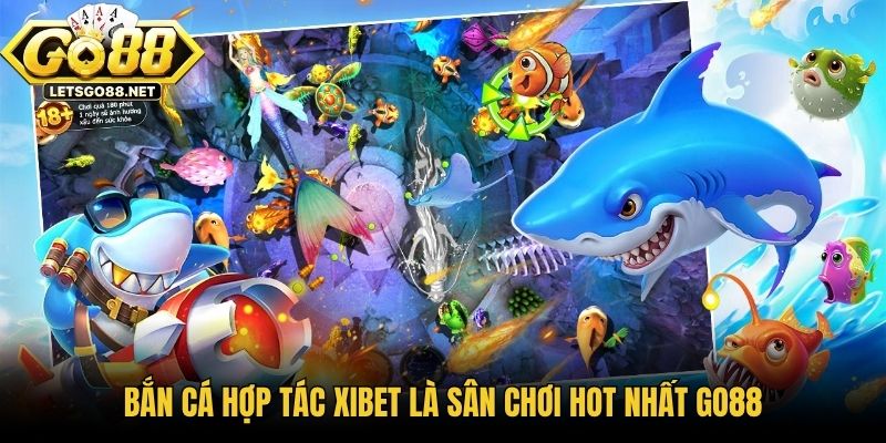 Bắn cá hợp tác XIBET là sân chơi hot nhất GO88